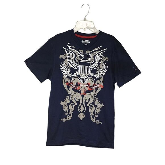 Tommy Hilfiger Boys Vintage Grafic Tee Size Large 16-18 NWT - Picture 1 of 7